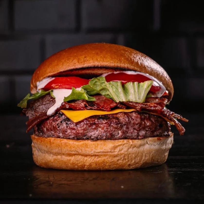Hambúrguer Cheese Bacon Na Brasa
